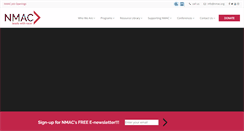 Desktop Screenshot of nmac.org